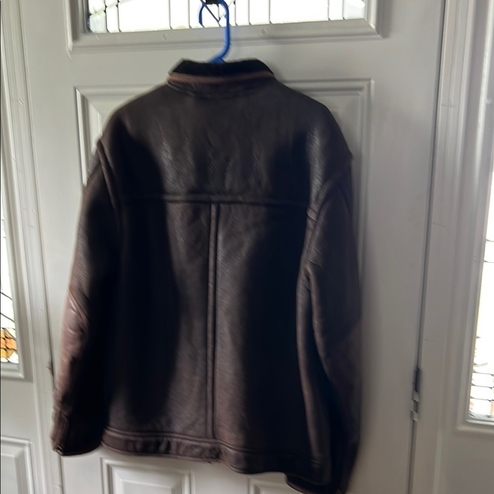 The Territory Ahead Brown Bomber Jacket with High Collar - Picture 2 of 5
